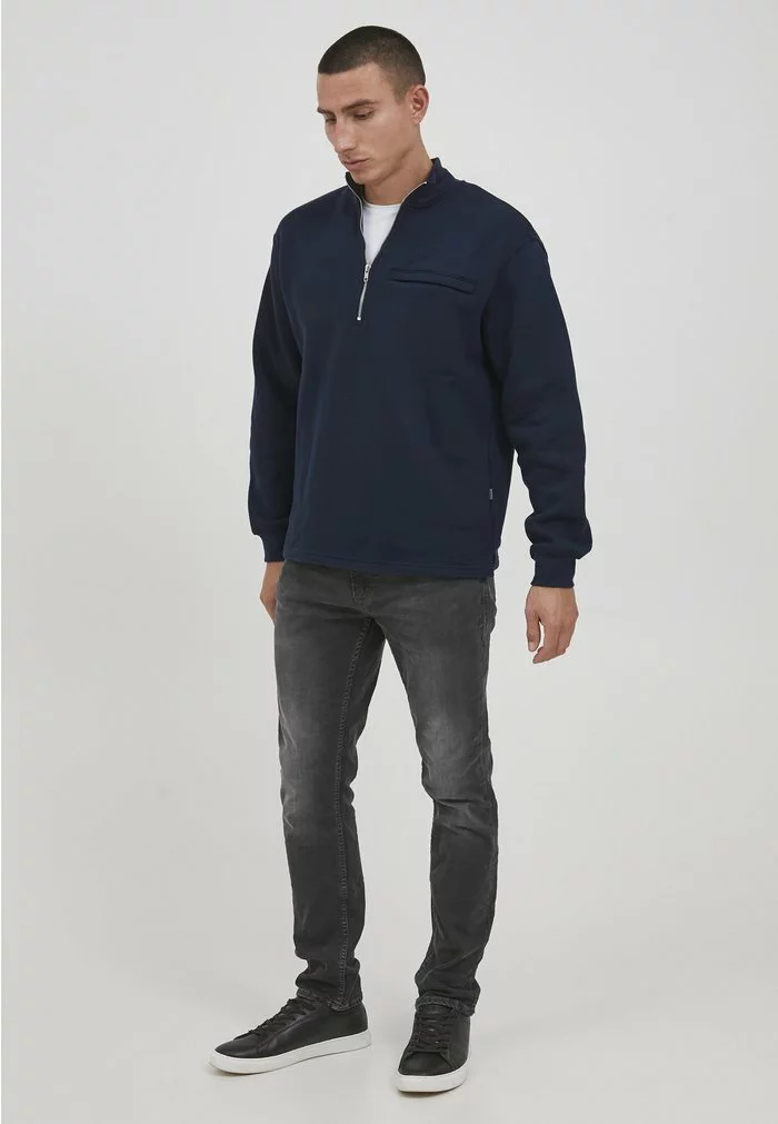 Solid SDVAGN 21106659 - Sweatshirt - Insignia Blue 2 Solid SDVAGN 21106659 - Sweatshirt - Insignia Blue – Image 2