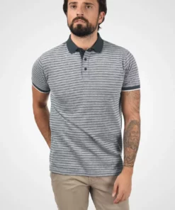 Solid PANTELIS - Polo - Insignia Blue Melange