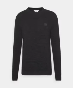 Solid VALENCIA - Pullover - Black