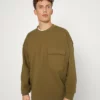 Solid VARDEN CREWNECK - Sweatshirt - Kangaroo