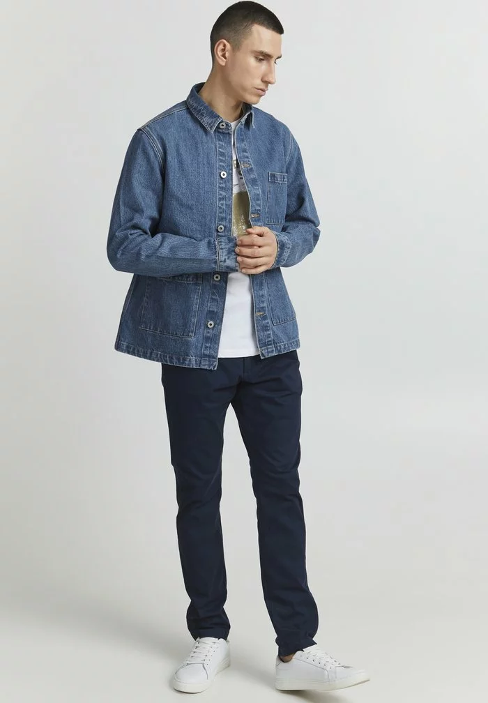 Solid SDBRANTLEE - Veste En Jean - Middle Blue Denim 2 Solid SDBRANTLEE - Veste En Jean - Middle Blue Denim – Image 2