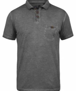 Solid SDTERMANN - Polo - Dark Grey -Élégance Boutique a6b60f1280d04393be43401f65afc9a7