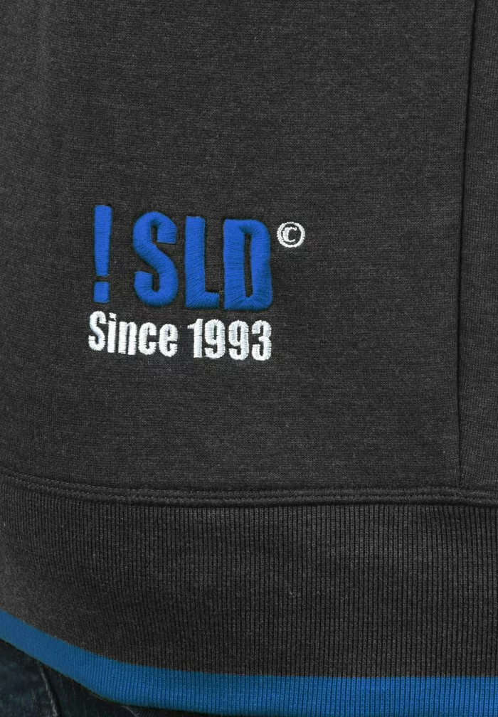 Solid SDBENJAMINZIP - Sweat à Capuche Zippé - Dark Grey Melange 4 Solid SDBENJAMINZIP - Sweat à Capuche Zippé - Dark Grey Melange – Image 4
