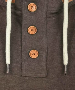 Solid SDTRIPSTRIP - Sweat à Capuche - Coffee Bea -Élégance Boutique a81517b4b41d469888db714a4ee0354d