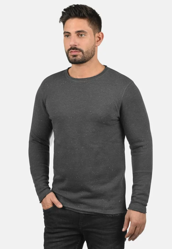 Solid SDNAPPO - Sweatshirt - Black 1 Solid SDNAPPO - Sweatshirt - Black