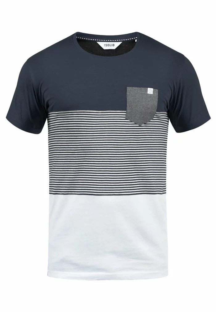 Solid SDMALTE - T-shirt Imprimé - Light Gray 4 Solid SDMALTE - T-shirt Imprimé - Light Gray – Image 4