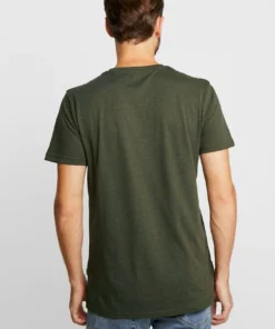 Solid SDROCK - T-shirt Basique - Mottled Olive 8 Solid SDROCK - T-shirt Basique - Mottled Olive -Élégance Boutique aa6ce836327044808dc463f7af241ea5