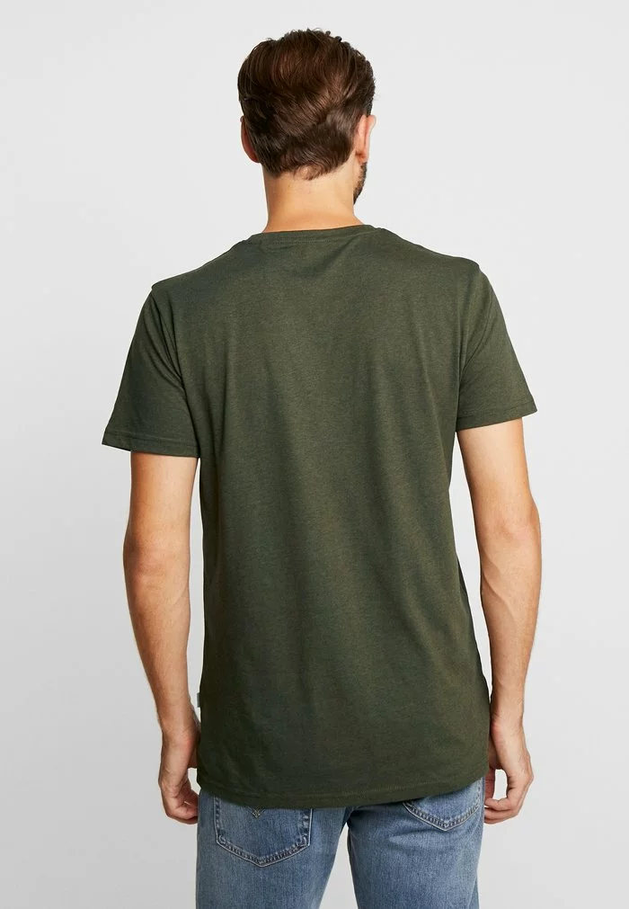 Solid SDROCK - T-shirt Basique - Mottled Olive 3 Solid SDROCK - T-shirt Basique - Mottled Olive – Image 3