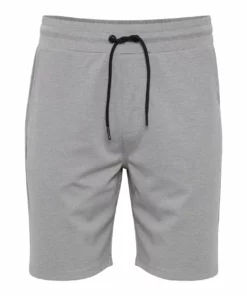 Solid SDSTEVEN - Short - Light Grey Melange -Élégance Boutique aa85d885ceac41b1849a3d73f64de4c8