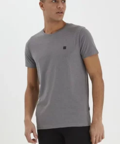 Solid SDCONNI - T-shirt Basique - Grey Melange