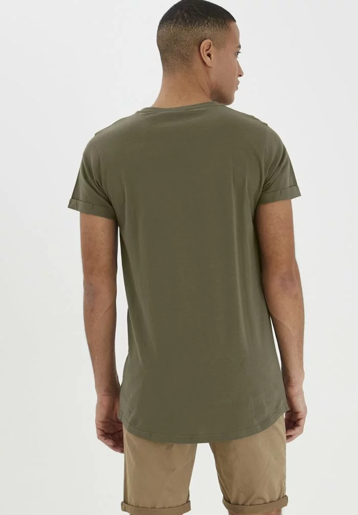 Solid SDLONGO - T-shirt Basique - Ivy Green 3 Solid SDLONGO - T-shirt Basique - Ivy Green – Image 3