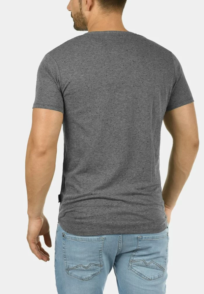 Solid SDTHAI - T-shirt Imprimé - Dark Grey 2 Solid SDTHAI - T-shirt Imprimé - Dark Grey – Image 2