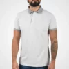 Solid PANOS - Polo - Light Grey Melange