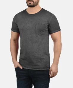 Solid SDROY - T-shirt Imprimé - Black