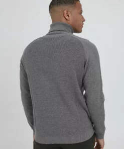Solid SDTASH TURTLE NECK 21105737 - Pullover - Gray Melange -Élégance Boutique b16222922e214d01a72c991b4de9447a