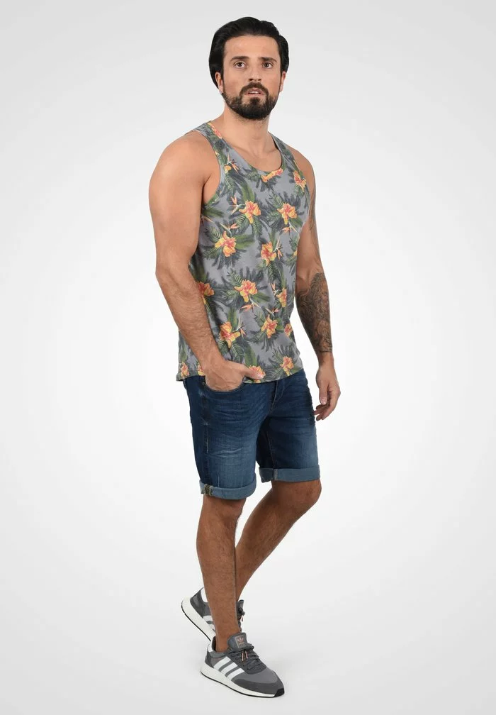 Solid SDFAIZ - Débardeur - Dark Grey 2 Solid SDFAIZ - Débardeur - Dark Grey – Image 2