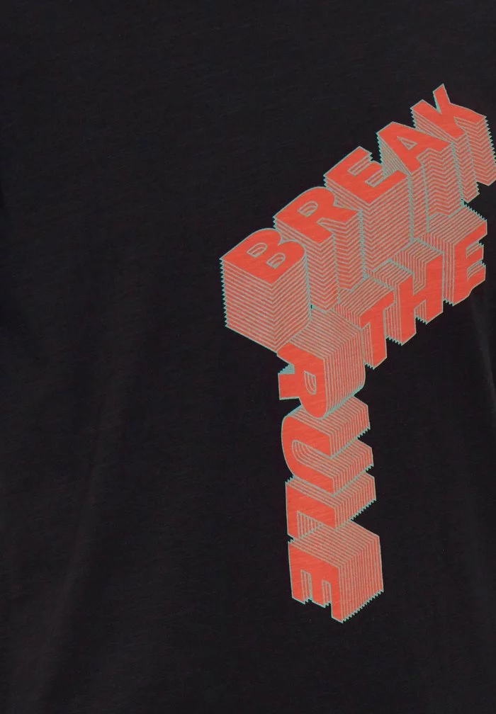 Solid SDPAI - T-shirt Imprimé - Black 5 Solid SDPAI - T-shirt Imprimé - Black – Image 5