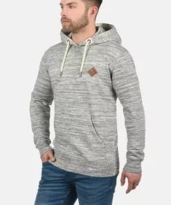 Solid SDKEVIN - Sweat à Capuche - Light Grey