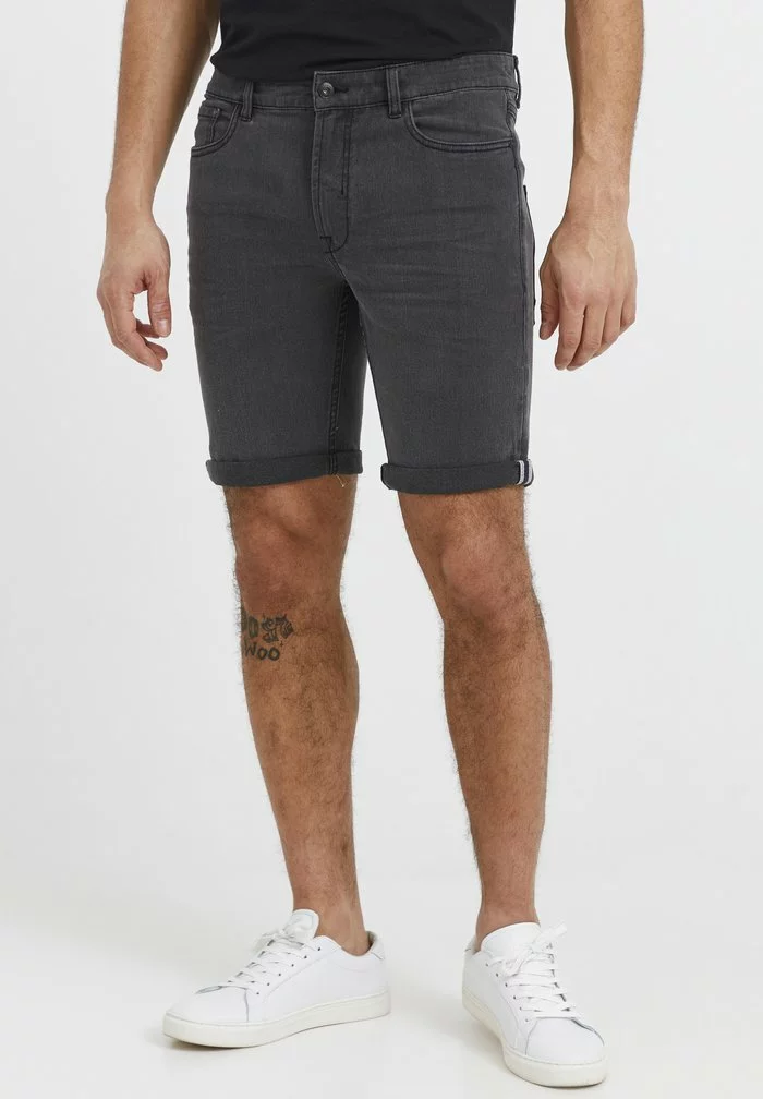 Solid SDMOYAT - Short En Jean - Grey Denim 1 Solid SDMOYAT - Short En Jean - Grey Denim