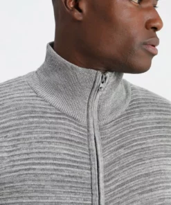 Solid SDSTRUAN CARDIGAN - Gilet - Grey Melange -Élégance Boutique b4f267fdaab4462ca0499601ba84b4ea