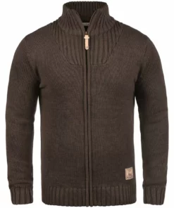 Solid SDPOUL - Gilet - Coffee Bean -Élégance Boutique b519ec63a9194b99a3c83a2b18382bbb