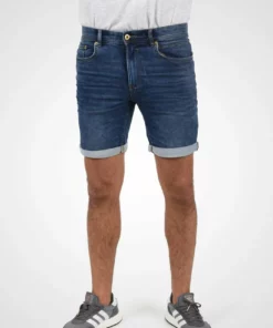 Solid SDREGULAR - Short En Jean - Blue Dnm