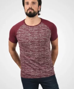 Solid SDMEVIO - T-shirt Imprimé - Wine Red