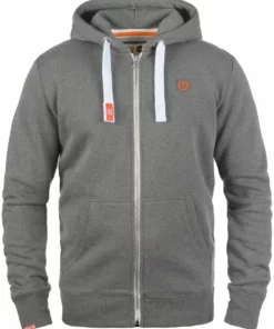 Solid SDBENNZIP - Sweat à Capuche Zippé - Grey Melange 6 Solid SDBENNZIP - Sweat à Capuche Zippé - Grey Melange -Élégance Boutique b73d5d66386348ba89cf24d5d631c4a3