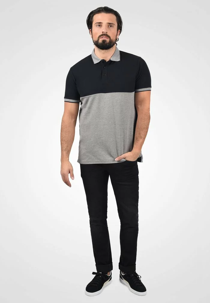 Solid SDCORBIN - Polo - Black 2 Solid SDCORBIN - Polo - Black – Image 2