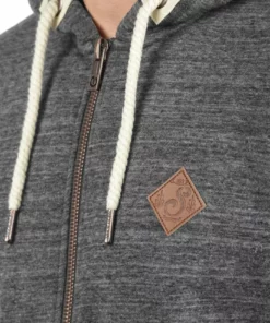 Solid SDCRAIG - Sweat à Capuche Zippé - Grey Melange -Élégance Boutique b8552e9cc85846088541067fe01cc2c9