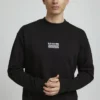 Solid SDRUBIO - Sweatshirt - True Black