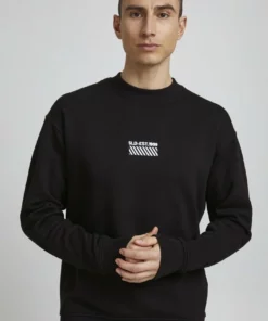 Solid SDRUBIO - Sweatshirt - True Black
