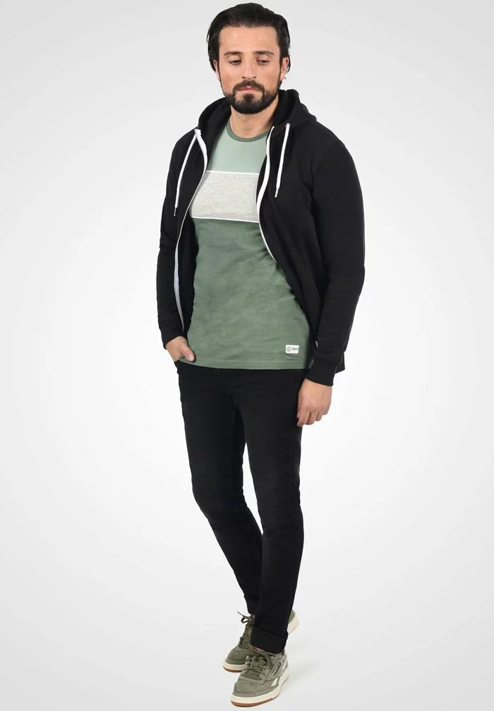 Solid CODY - T-shirt Imprimé - Duck Green 4 Solid CODY - T-shirt Imprimé - Duck Green – Image 4