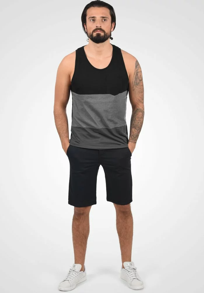 Solid MINHO - Débardeur - Black 2 Solid MINHO - Débardeur - Black – Image 2