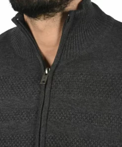 Solid SDBARAMA - Gilet - Medium Grey Melange -Élégance Boutique b99fbad14265401995dae207e784c54b