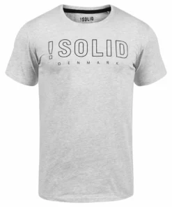 SDSOLIDO - T-shirt Imprimé - Light Grey -Élégance Boutique bb3582b29a0b40c2aebd88766baa31b5