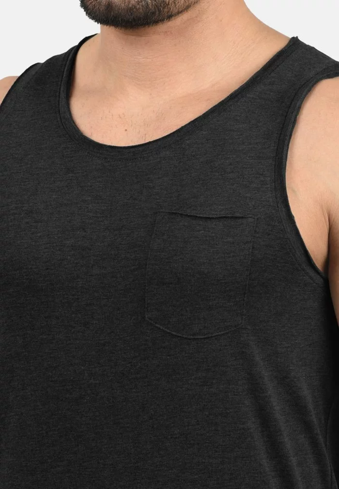 Solid SDANDREW - Débardeur - Dark Grey 3 Solid SDANDREW - Débardeur - Dark Grey – Image 3