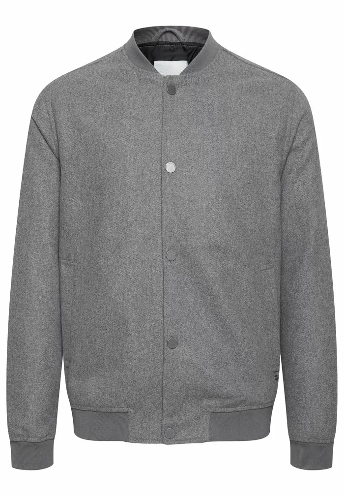 Solid SDLIO - Blouson Bomber - Medium Grey Melange 6 Solid SDLIO - Blouson Bomber - Medium Grey Melange – Image 6