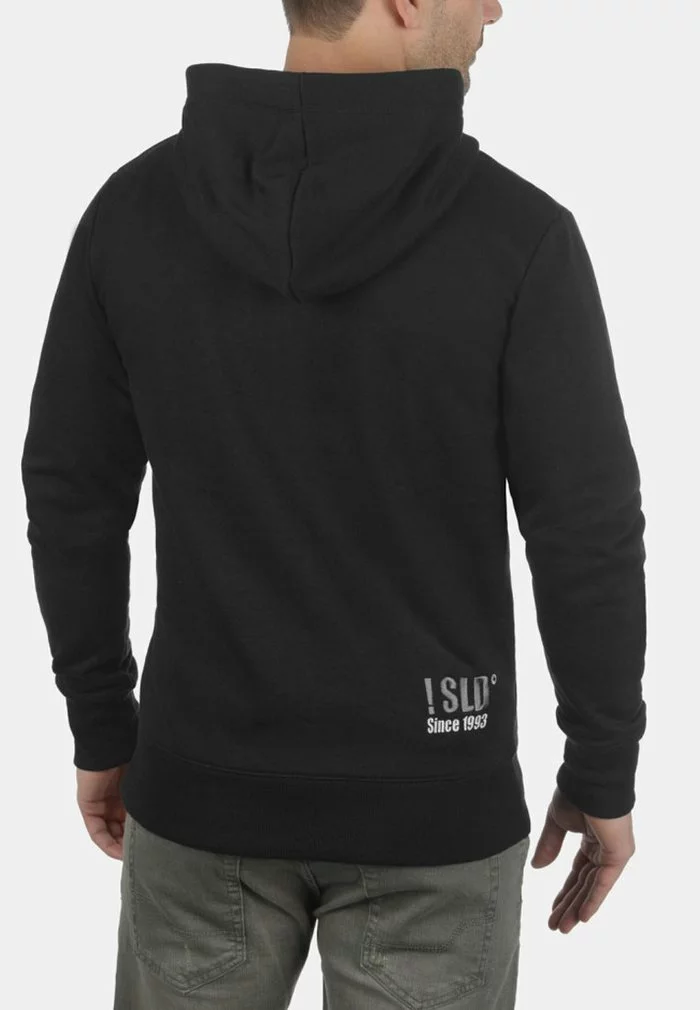 Solid SDBENN - Sweat à Capuche Zippé - Black 2 Solid SDBENN - Sweat à Capuche Zippé - Black – Image 2