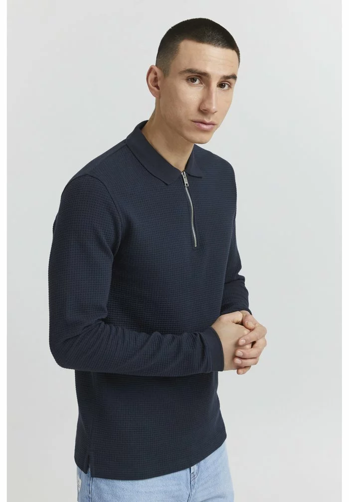 Solid SDBROGAN - Polo - Insignia Blue 1 Solid SDBROGAN - Polo - Insignia Blue