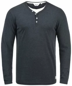 Solid SDDORIANO - T-shirt à Manches Longues - Dark Blue -Élégance Boutique be2746ac62914f27a4b6483391e580d2