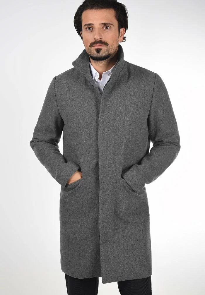 Solid SDJAMPA - Manteau Classique - Grey Melange 1 Solid SDJAMPA - Manteau Classique - Grey Melange