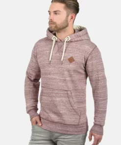 Solid SDKEVIN - Sweat à Capuche - Wine Red