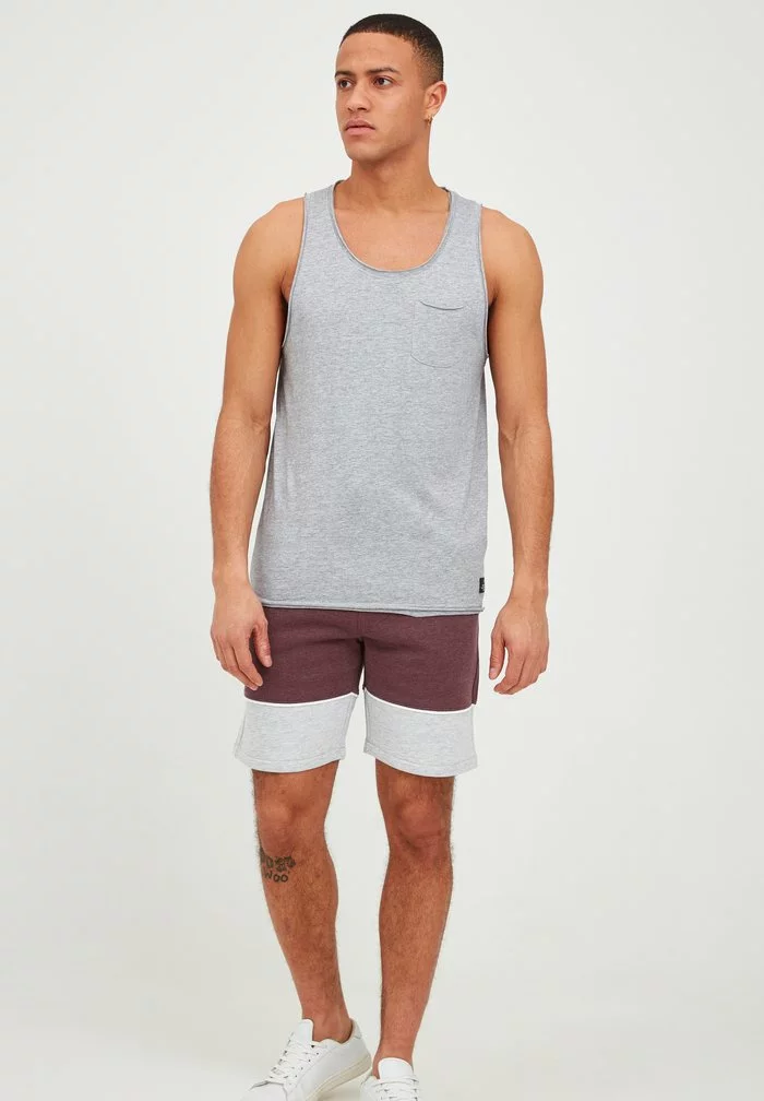 Solid SDDEBBER - Pantalon De Survêtement - Light Grey Melange 2 Solid SDDEBBER - Pantalon De Survêtement - Light Grey Melange – Image 2