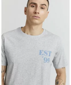 Solid ARCHIE - T-shirt Imprimé - Light Grey Melange 10 Solid ARCHIE - T-shirt Imprimé - Light Grey Melange -Élégance Boutique c1897d3251fd4b94adfd5b03f38e8fb4