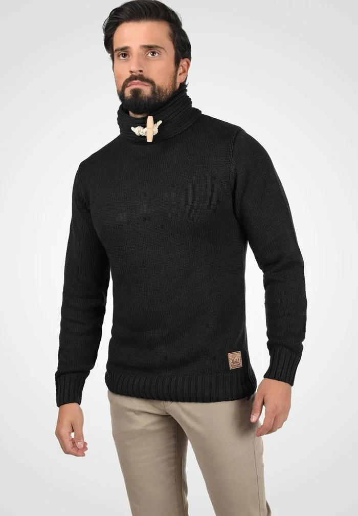 Solid SDPIZI - Pullover - Black 1 Solid SDPIZI - Pullover - Black