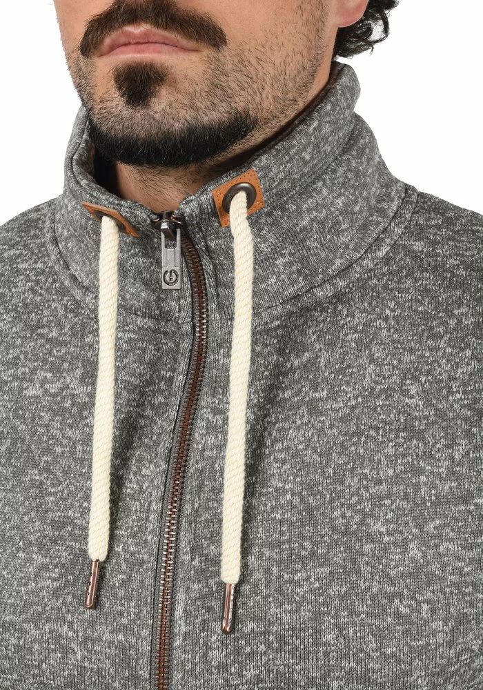 Solid SDLUKI - Veste Polaire - Grey Melange 4 Solid SDLUKI - Veste Polaire - Grey Melange – Image 4