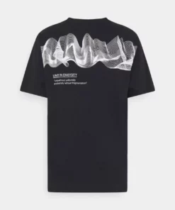 Solid REVEL - T-shirt Imprimé - Black -Élégance Boutique c2cf410ca661464d846f750e18568c90