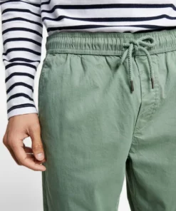 Solid TRUC CROPPED - Pantalon Classique - Hedge Gree -Élégance Boutique c3745012988a41e5a26c605e86864fe7