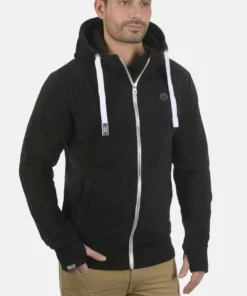 Promos Solid Magasin 48 Solid SDLOKI - Veste Polaire - Black